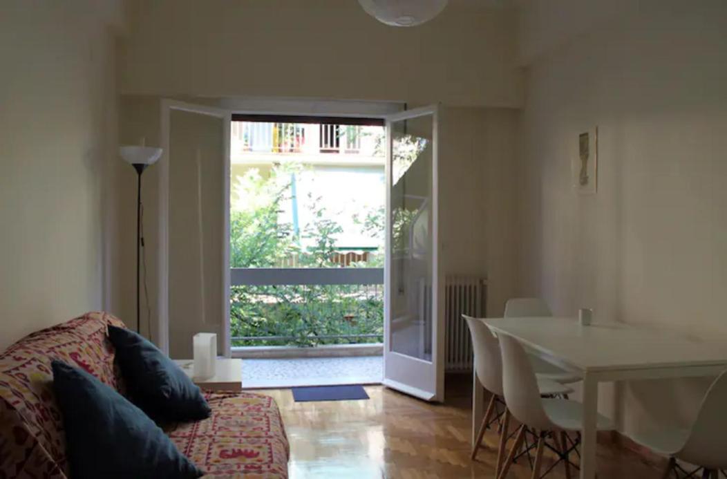 Athens Central Green 7 Min From Metro And 2 Min From Trolley Exterior photo