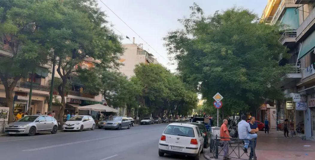 Athens Central Green 7 Min From Metro And 2 Min From Trolley Exterior photo